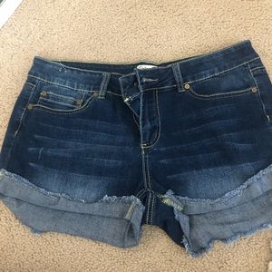 Jean shorts